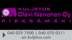 Hinauspalvelu ON Kuljetus Olavi Nenonen Oy logo